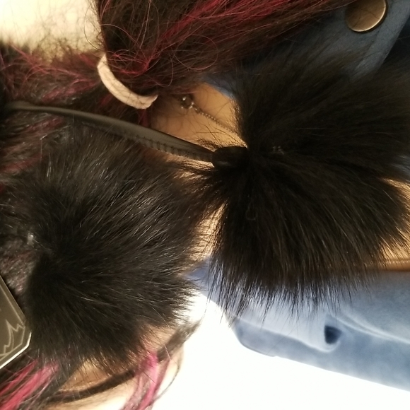 Genuine Fox Fur & leather hat - Picture 5 of 11